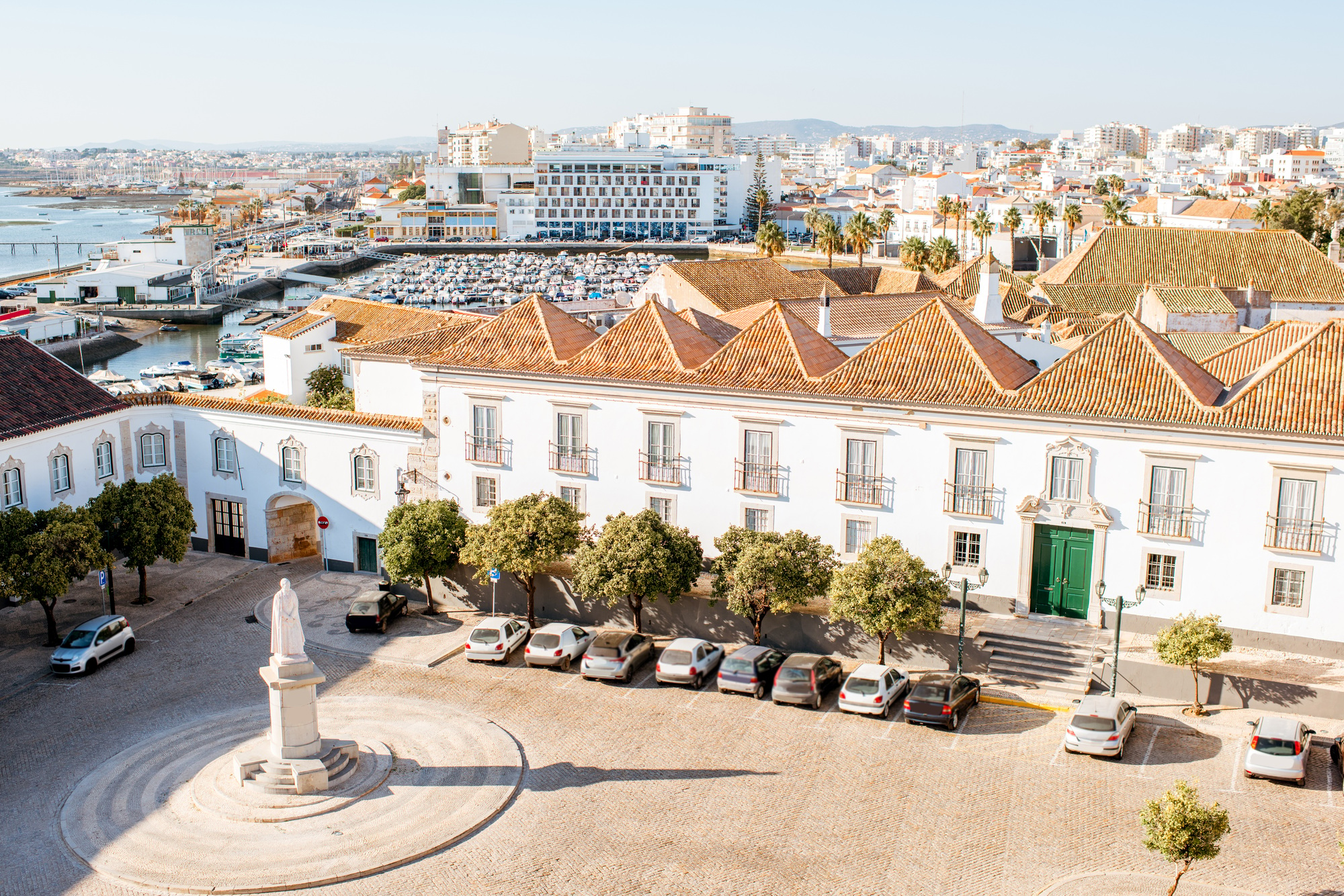 Faro city in Portugal