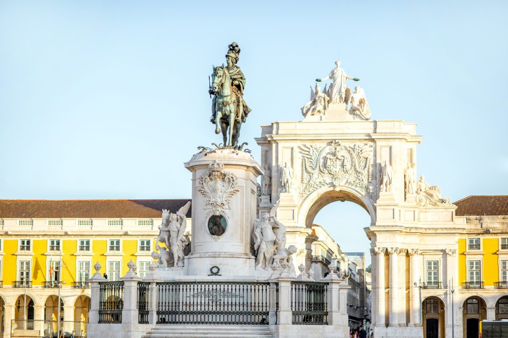 Lisbon city in Portugal